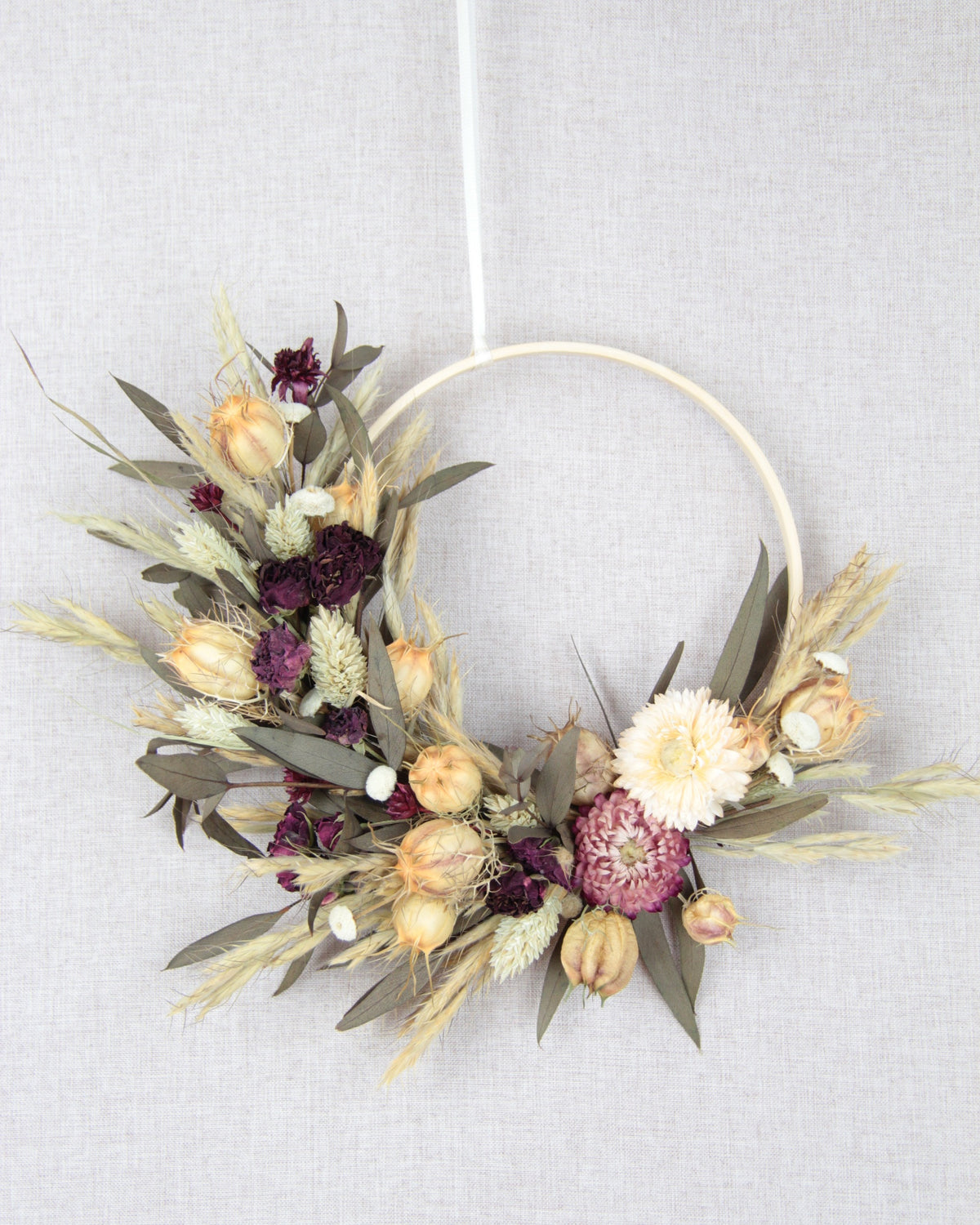 Trockenblumenring-Workshop: „Kleine Trockenblumen-Freude“