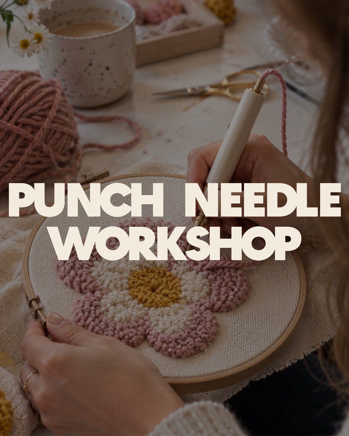 Punch Needle Workshop (Tote Bag)