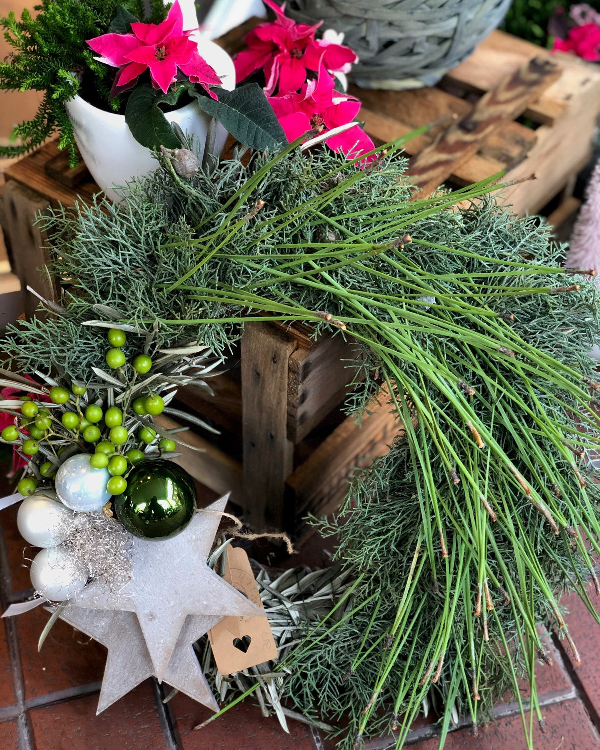 Adventskranz binden