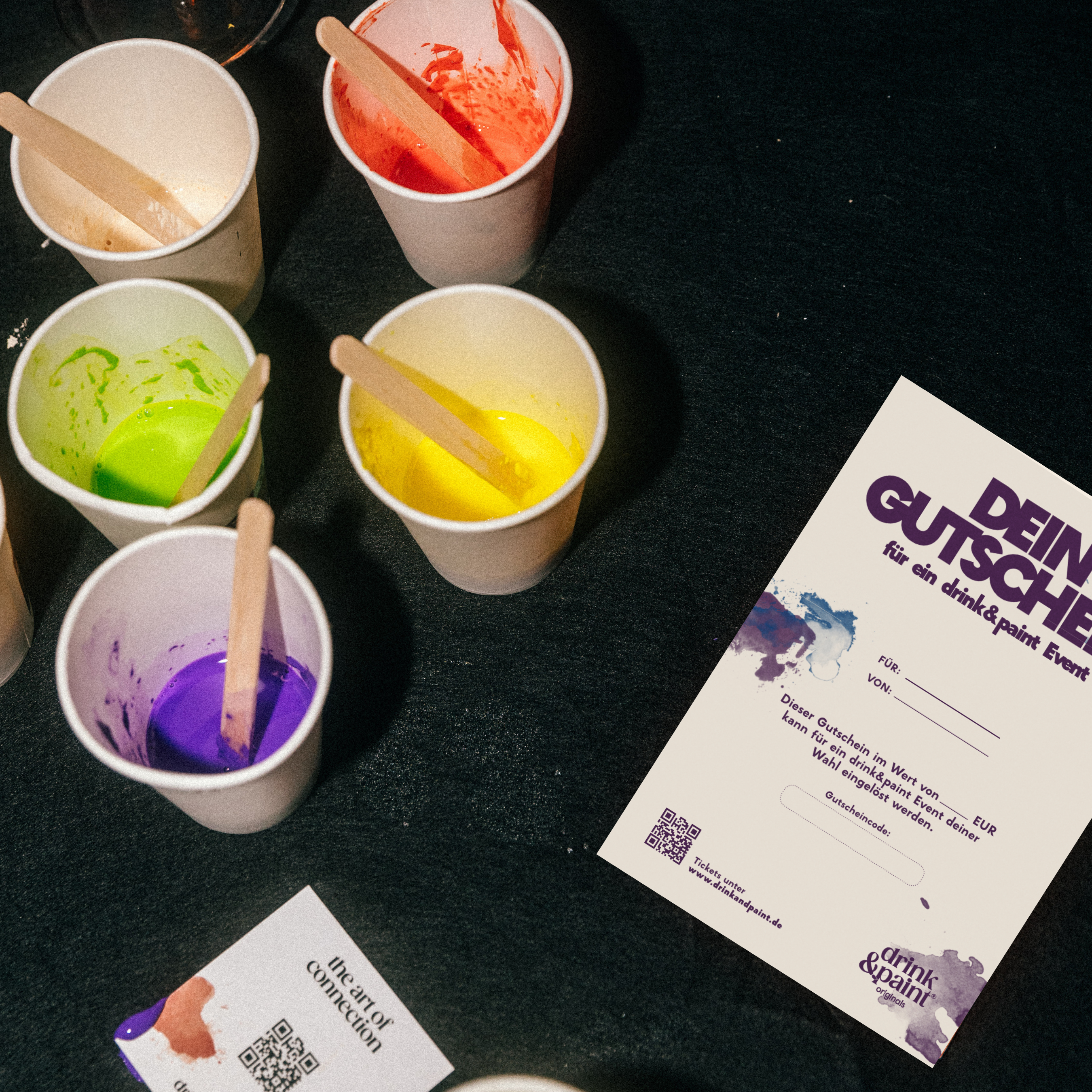 drink&paint - Geschenkgutschein