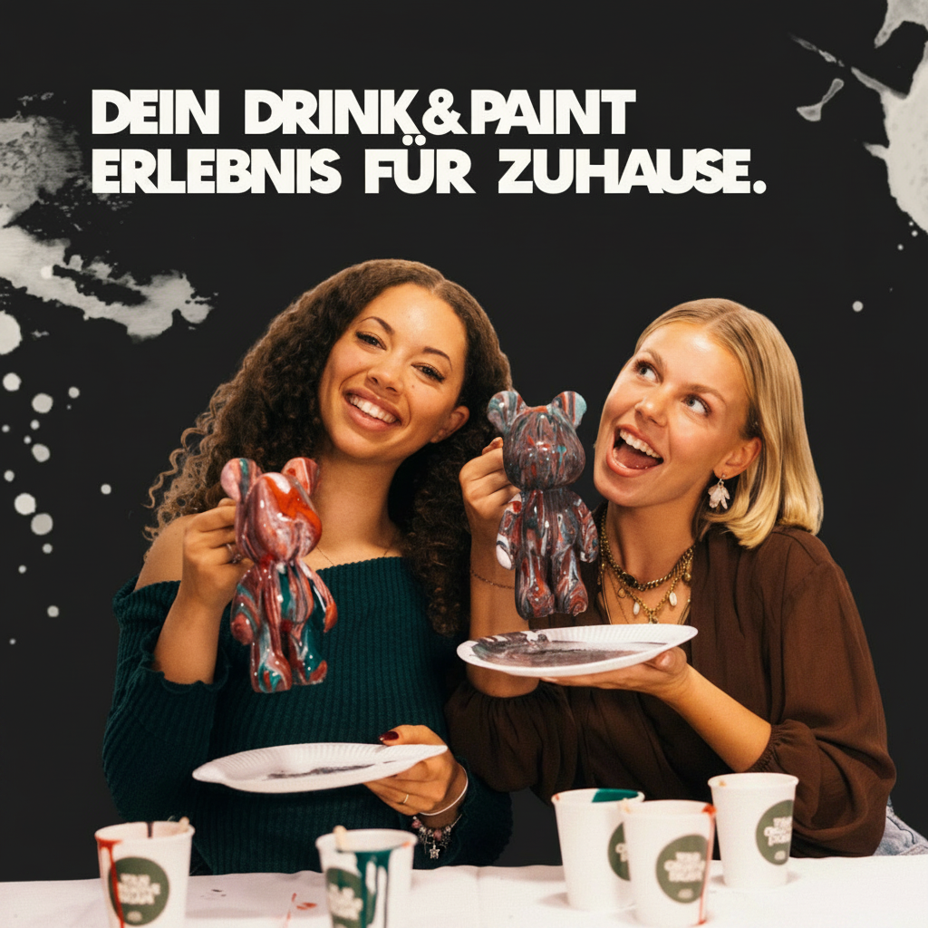 Paint Your Bear Erlebnis-Box – Alkoholfrei (Citrus Spritz)