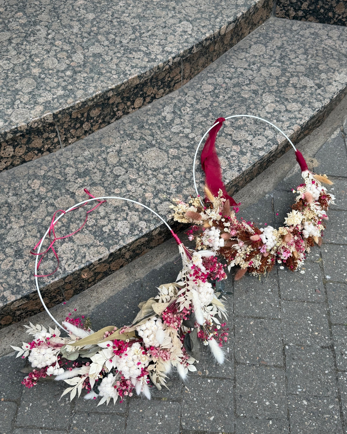 trockenblumensträuße