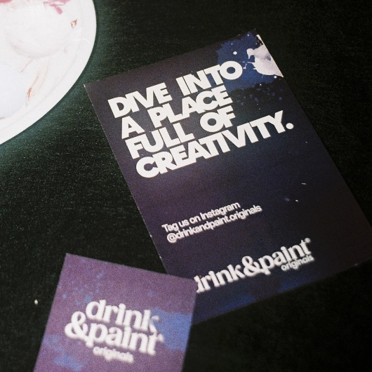 drink&paint - Geschenkgutschein