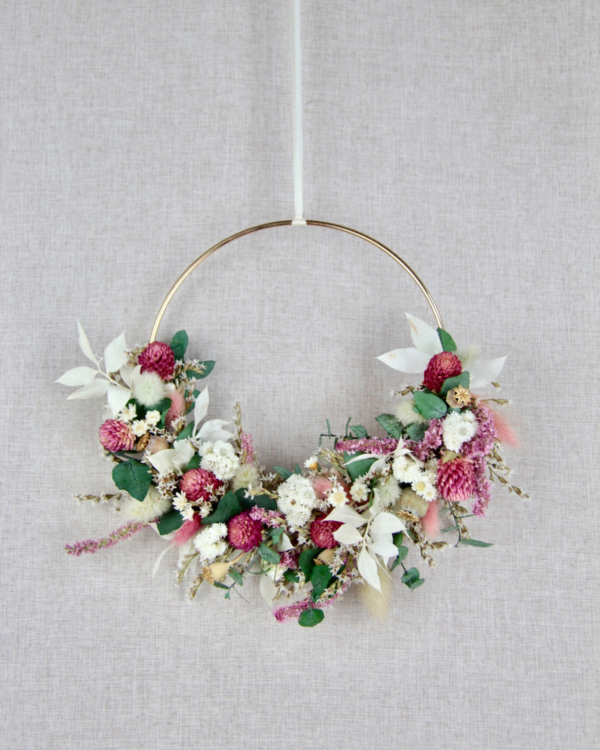 Trockenblumenring-Workshop: „Tu dir was Gutes“