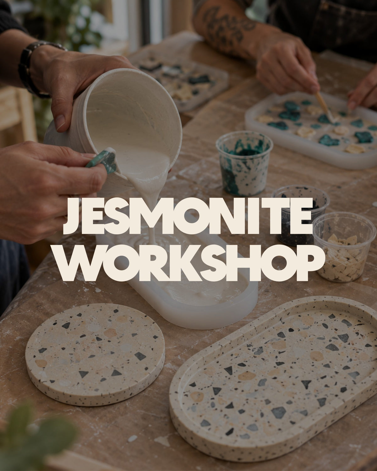 Jesmonite Workshop (Dekoration)