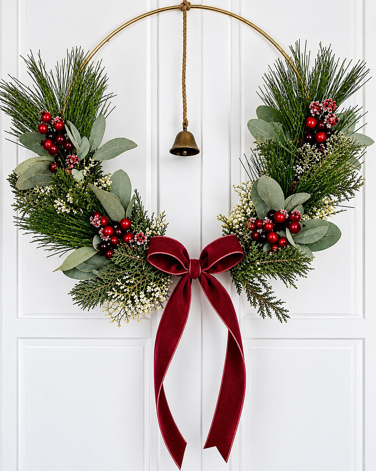 Flower Hoop - Christmas Edition