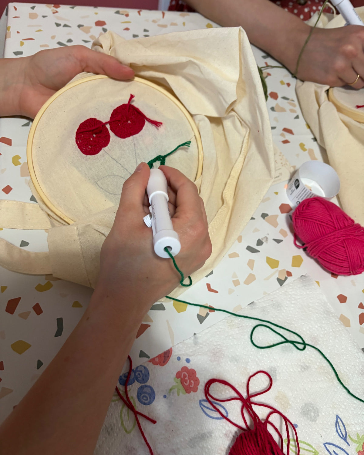 Punch Needle Workshop (Tote Bag)