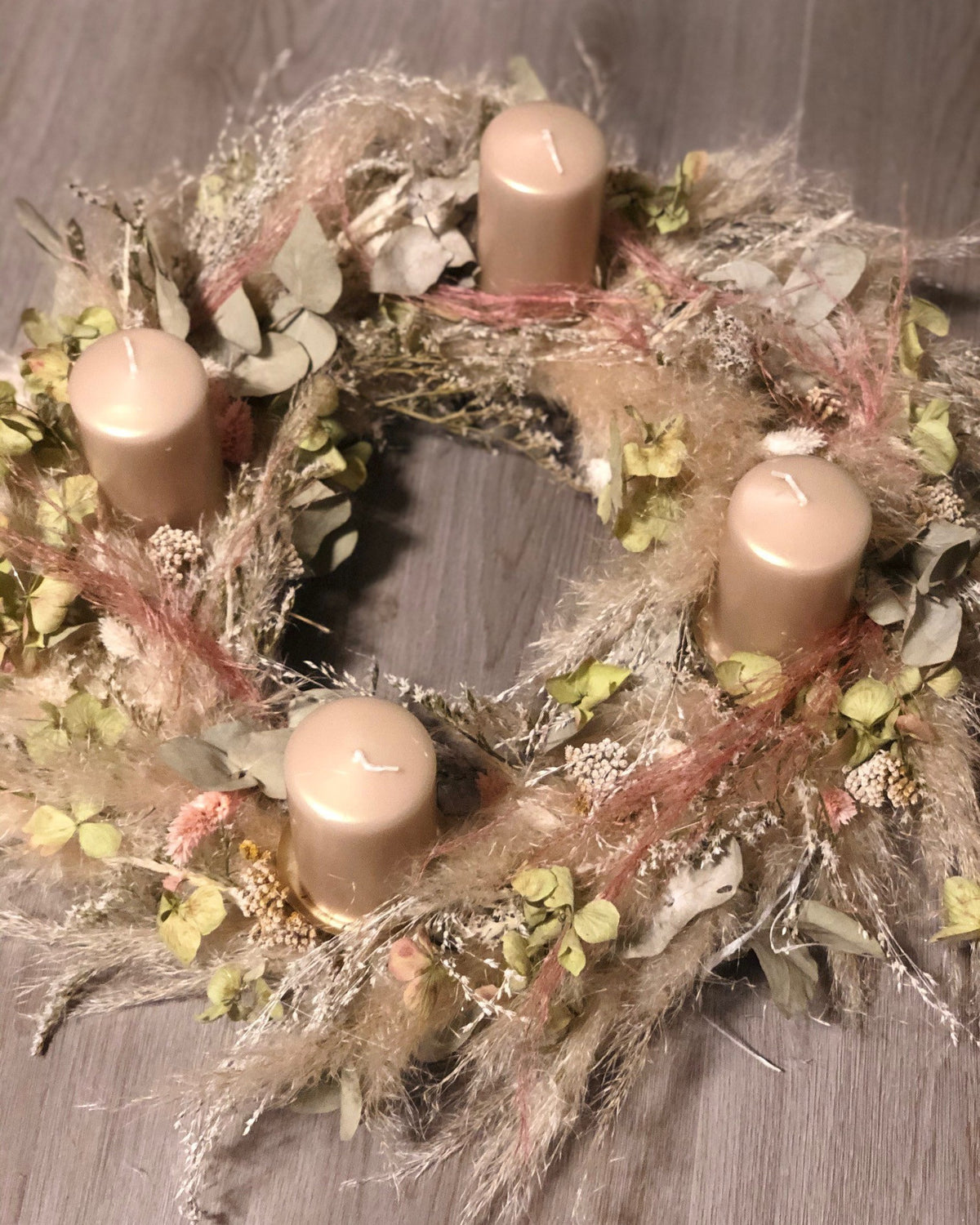 Adventskranz binden