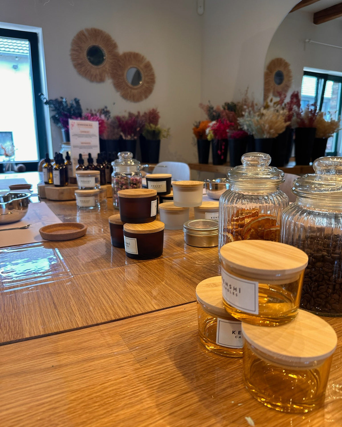Kerzen gießen Workshop in Kaarst