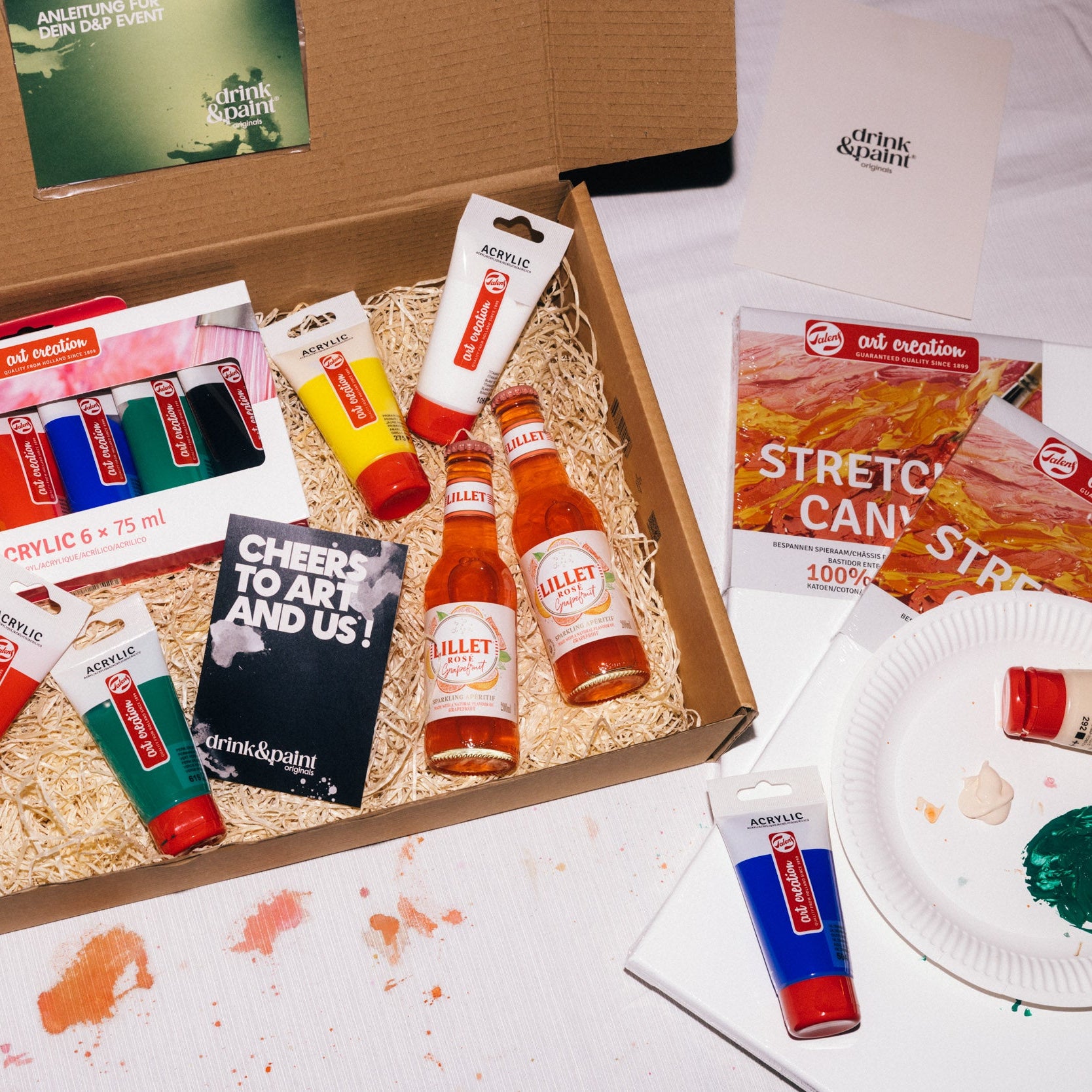 drink&paint Erlebnis-Box