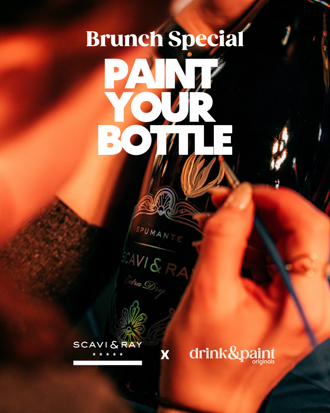 11.05.2025 - SCAVI & RAY BRUNCH SPECIAL: Paint your bottle -  Bielefeld (inkl. Frühstück und Welcome Drink)