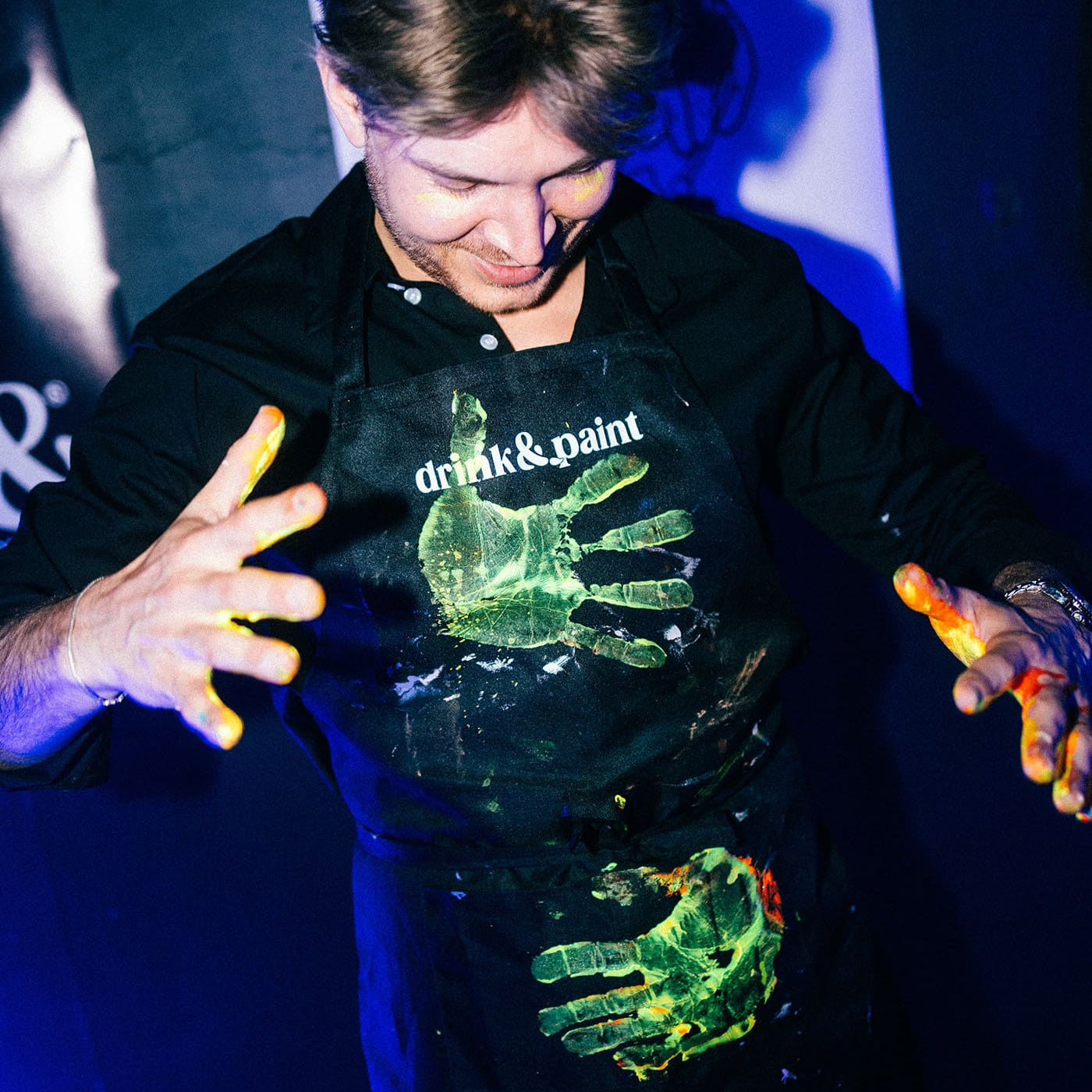 drink&paint Schürze