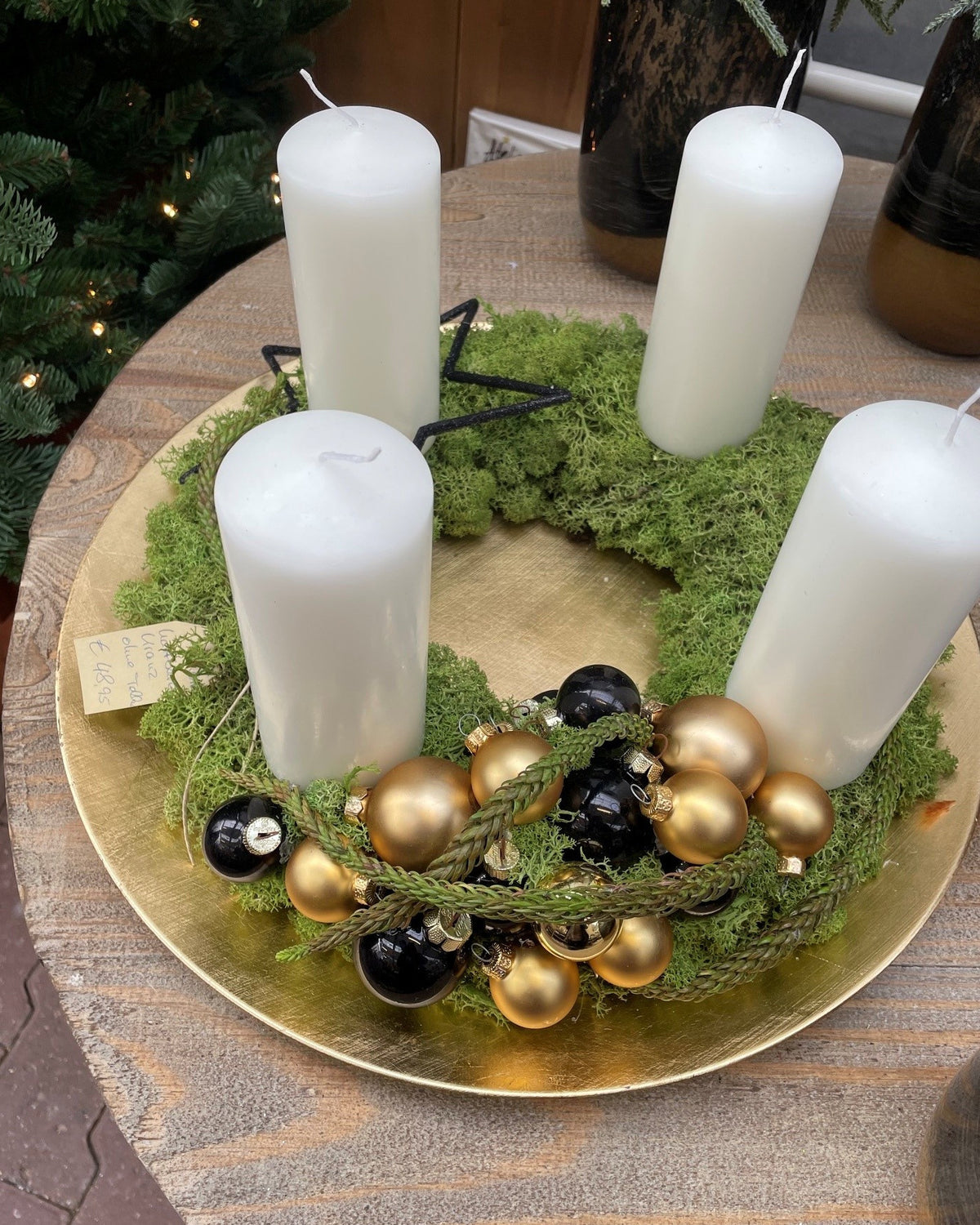 Adventskranz binden